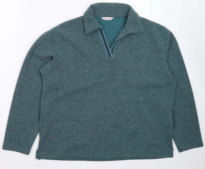 Womens UK Size M Bonmarché Blue Pullover Jumper