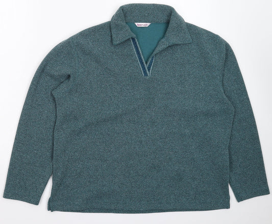 Womens UK Size M Bonmarché Blue Pullover Jumper