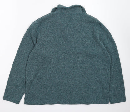 Womens UK Size M Bonmarché Blue Pullover Jumper