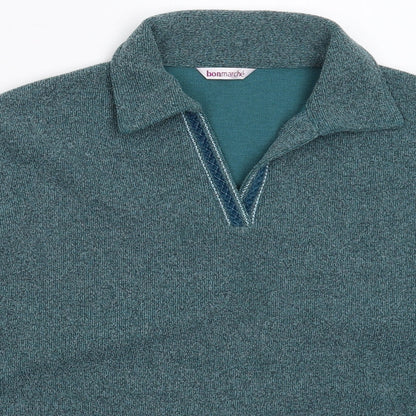 Womens UK Size M Bonmarché Blue Pullover Jumper