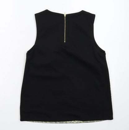Womens UK Size 12 Warehouse Gold Basic Tank
