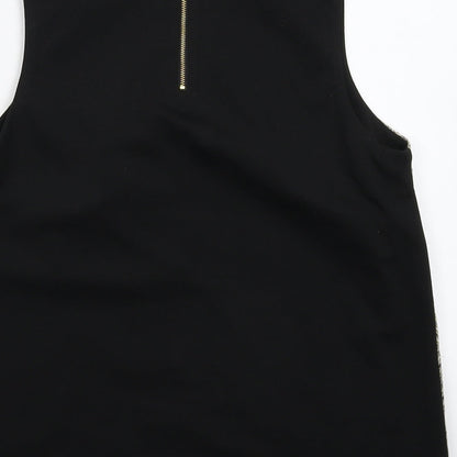 Womens UK Size 12 Warehouse Gold Basic Tank