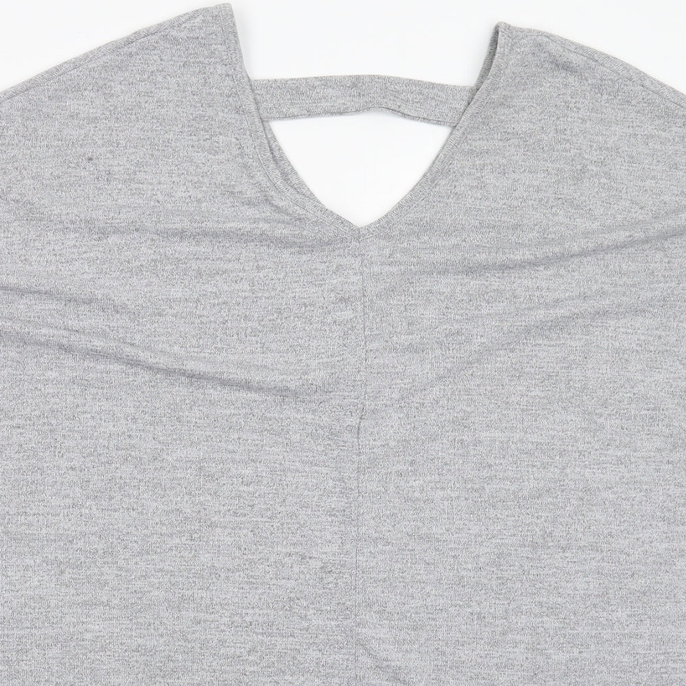 Womens UK Size 20 New Look Grey Pullover Jumper