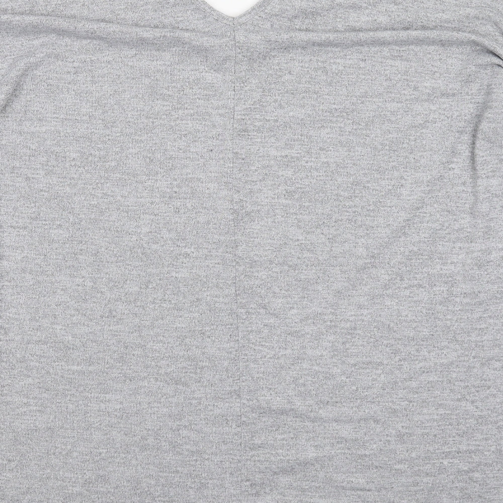 Womens UK Size 20 New Look Grey Pullover Jumper