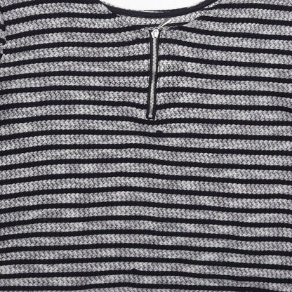 Womens UK Size 10 New Look Grey Pullover Jumper
