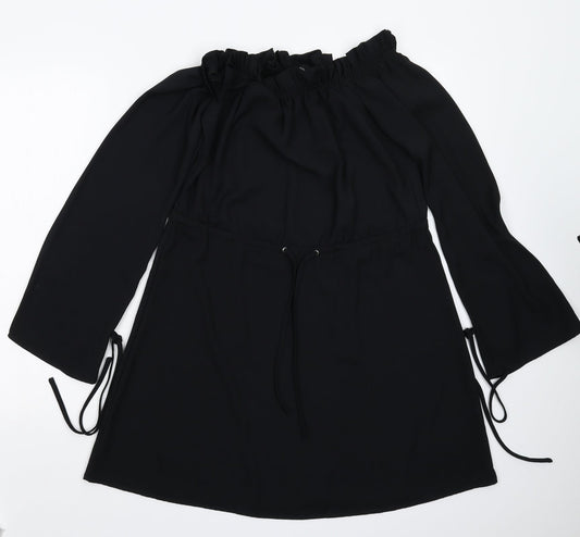 PRETTYLITTLETHING Womens Black   Mini  Size 6