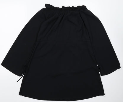 PRETTYLITTLETHING Womens Black   Mini  Size 6