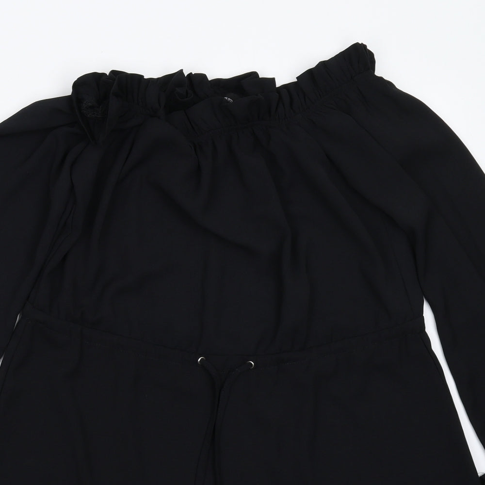 PRETTYLITTLETHING Womens Black   Mini  Size 6