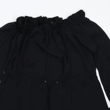 PRETTYLITTLETHING Womens Black   Mini  Size 6