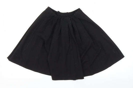 George Girls Black   Pleated Skirt Size 9 Years