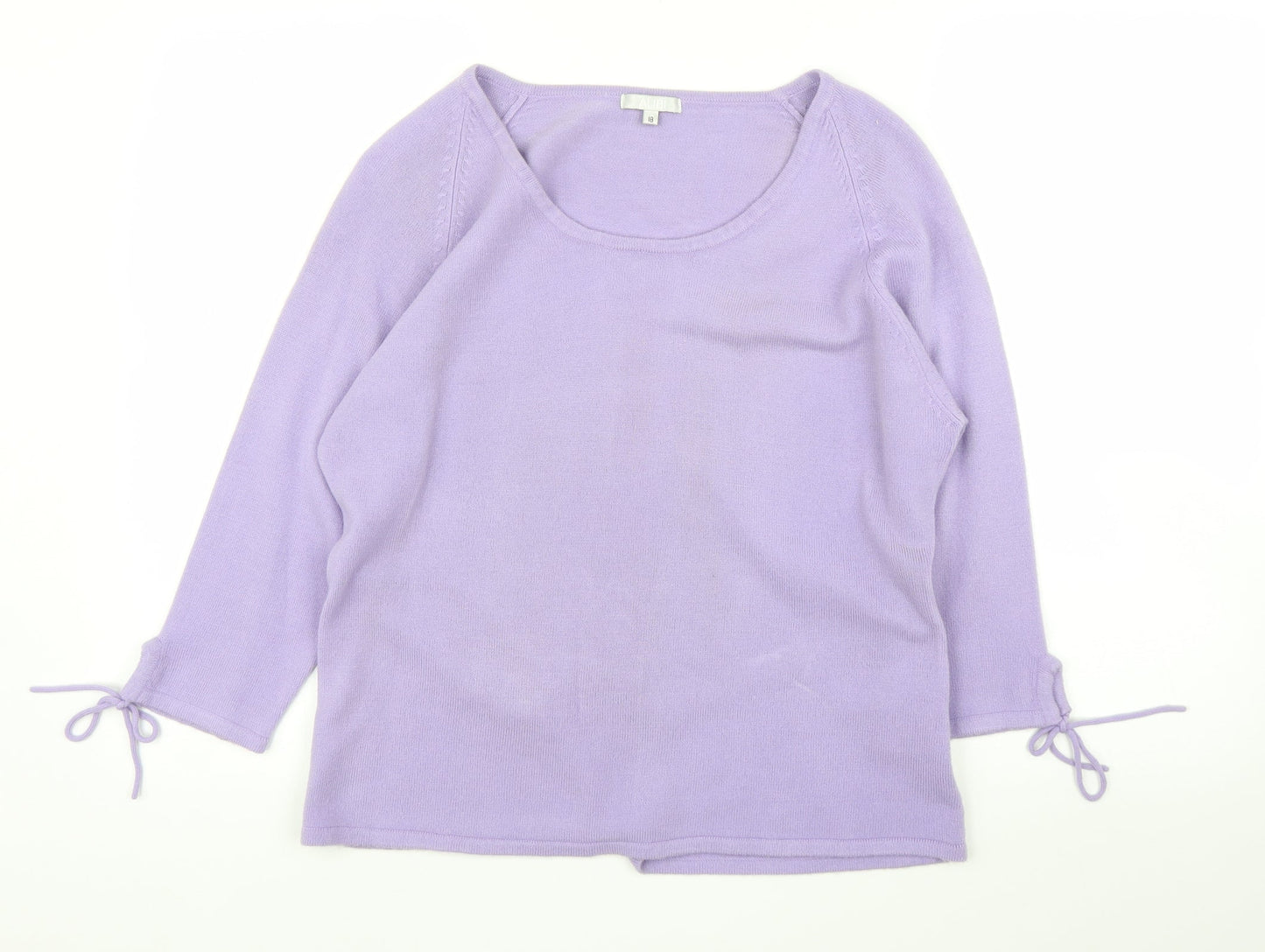 Womens UK Size 18 Alibi Purple Pullover Jumper