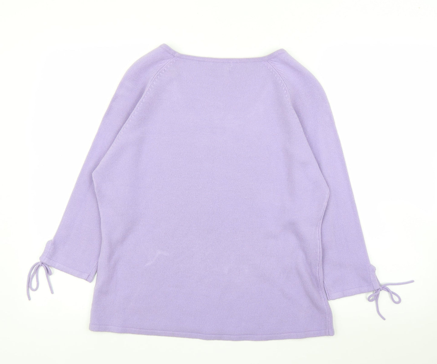 Womens UK Size 18 Alibi Purple Pullover Jumper