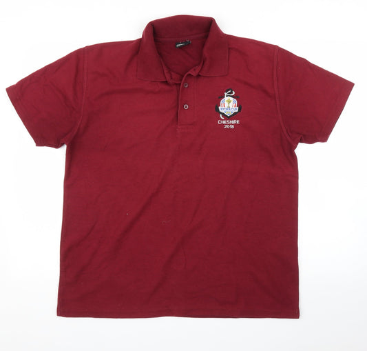 Pro RTX Mens Purple    Polo Size L