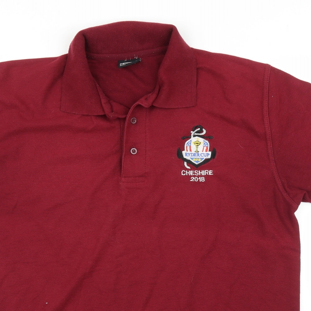 Pro RTX Mens Purple    Polo Size L