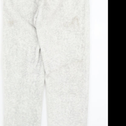 NEXT Girls Grey Animal Print  Capri Pyjama Pants Size 9 Years  - Leopard print