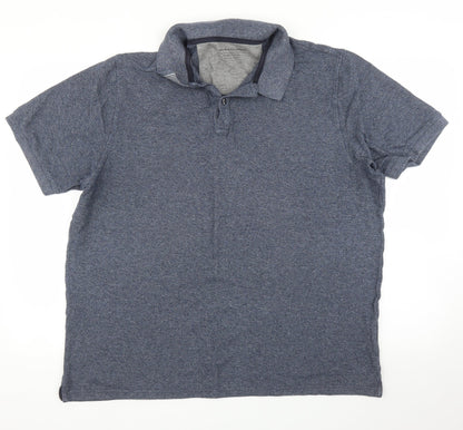 Modern Essentials  Mens Blue    Polo Size 2XL