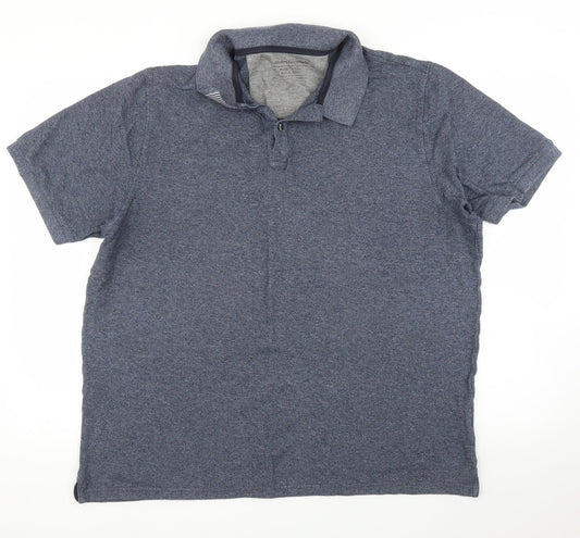 Modern Essentials  Mens Blue    Polo Size 2XL