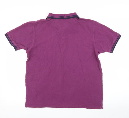 EWM Mens Pink    Polo Size M