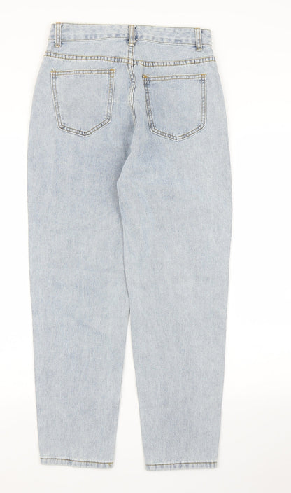 SheIn Womens Blue  Denim Mom Jeans Size S L27 in