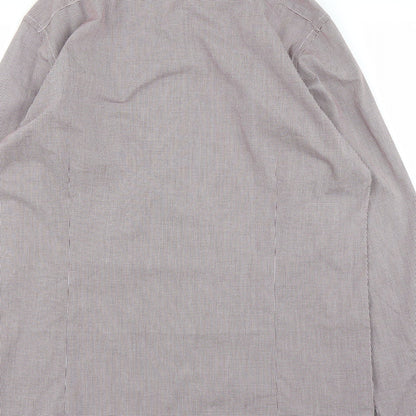 Red Herring Mens Purple    Button-Up Size 16