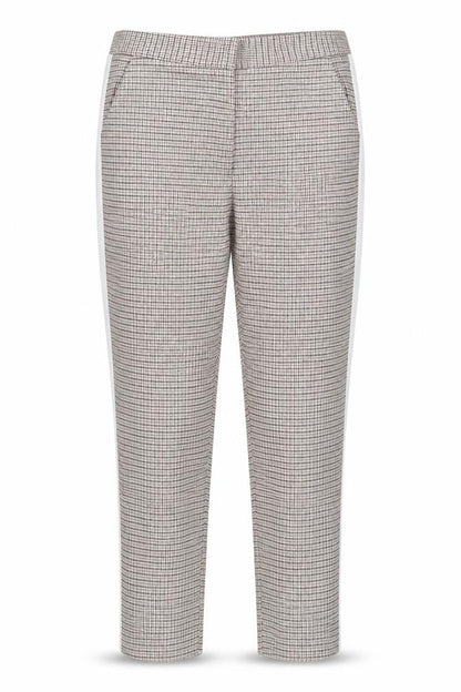 Womens UK Size 10 ASOS Regular Fit Capri Brown Trousers