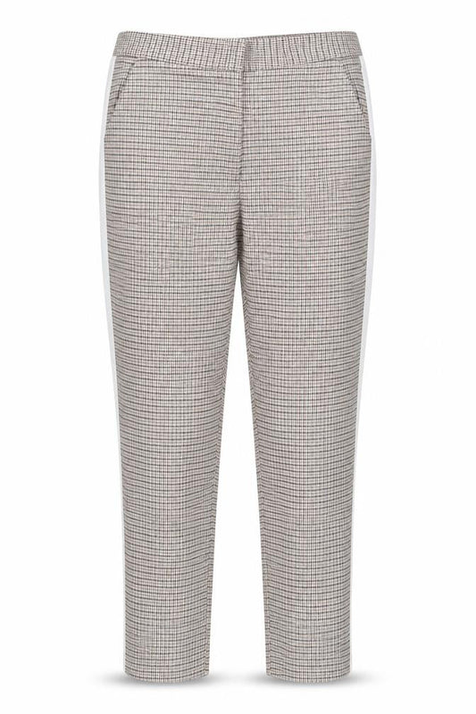 Womens UK Size 10 ASOS Regular Fit Capri Brown Trousers