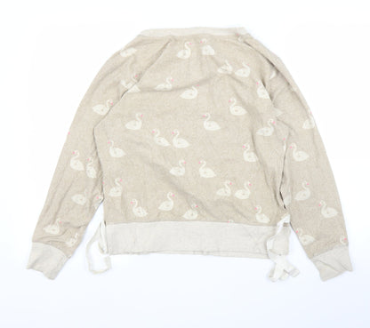 Womens UK Size S NEXT Beige Pullover Jumper