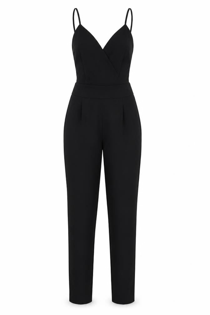 Womens UK Size 6 ASOS One-Piece Black Jumpsuit