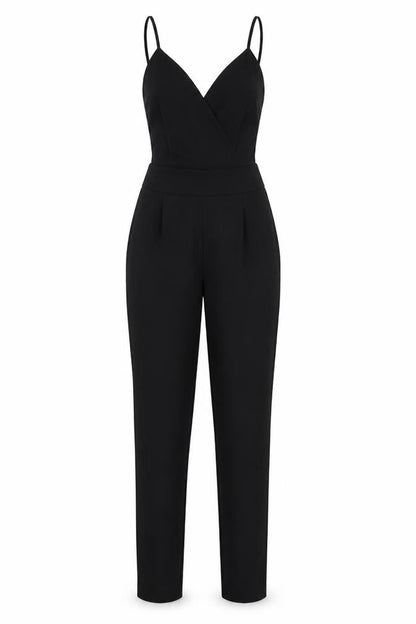 Womens UK Size 6 ASOS One-Piece Black Jumpsuit