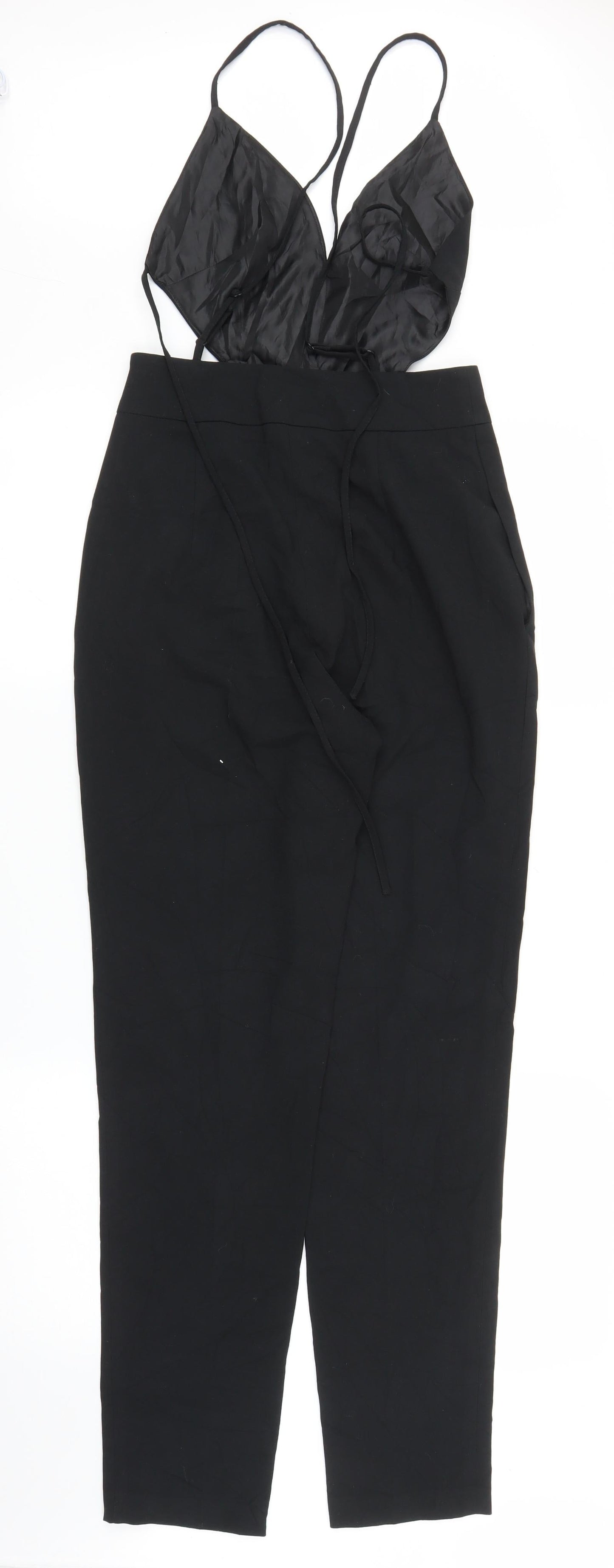 Womens UK Size 6 ASOS One-Piece Black Jumpsuit