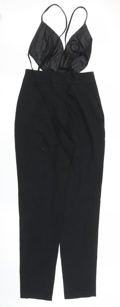 Womens UK Size 6 ASOS One-Piece Black Jumpsuit