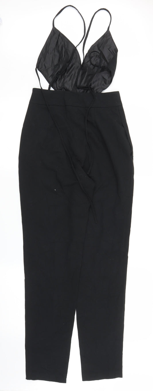 Womens UK Size 6 ASOS One-Piece Black Jumpsuit