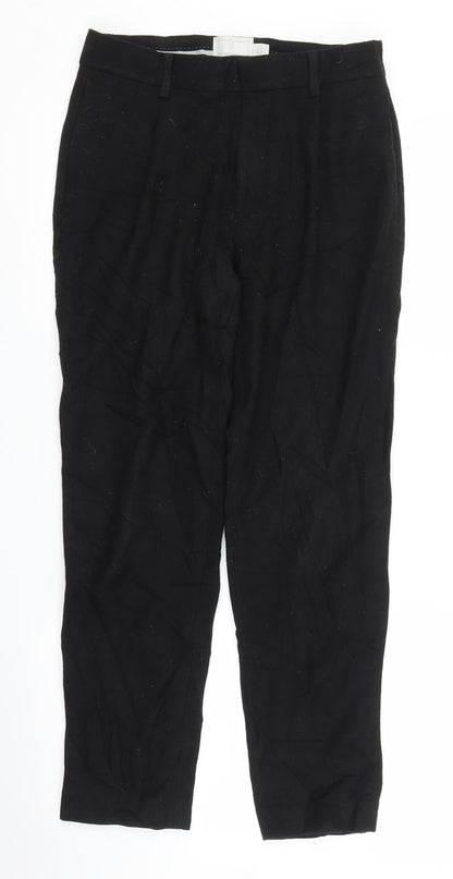 Topman Mens Black   Capri Trousers Size 28 in L27 in
