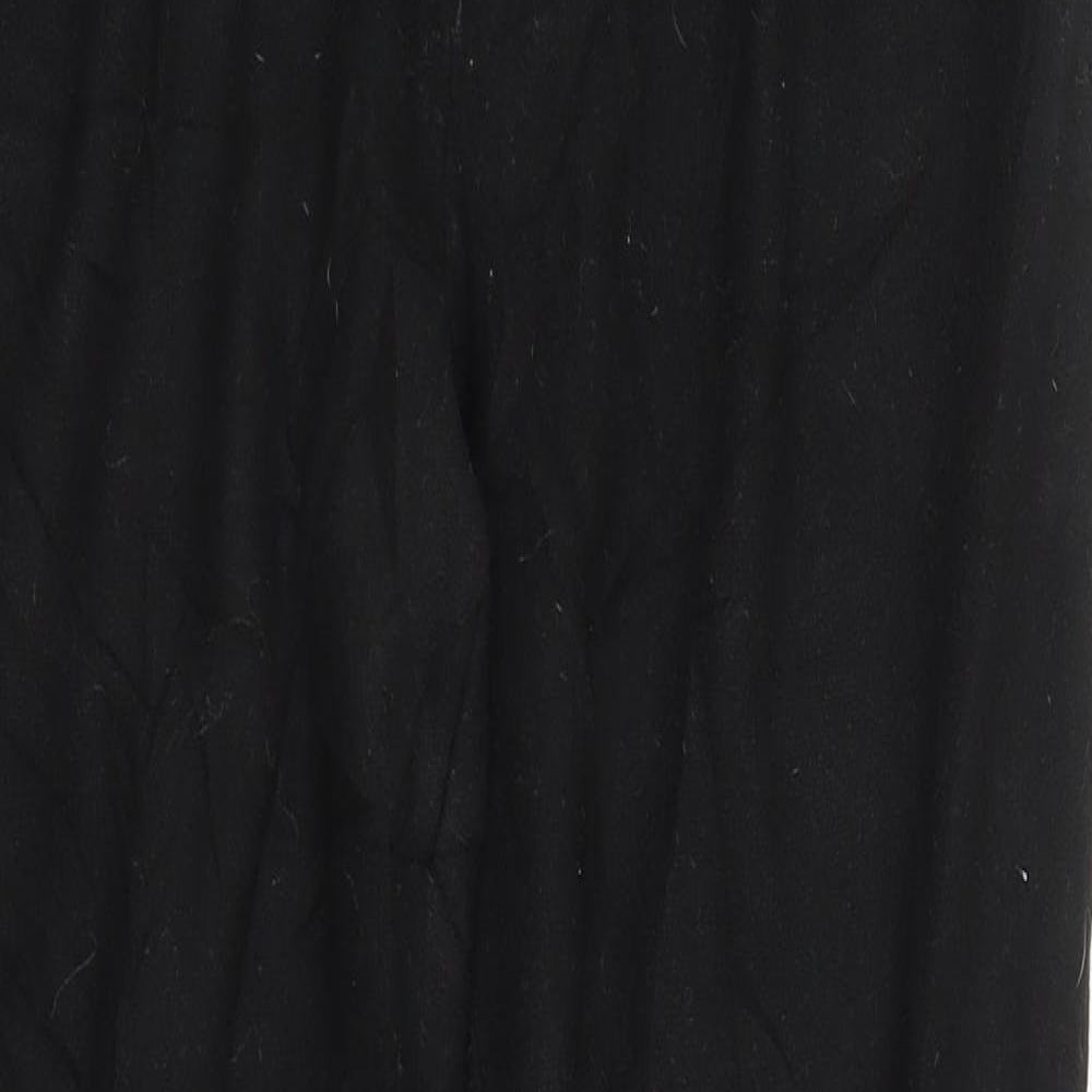 Topman Mens Black   Capri Trousers Size 28 in L27 in