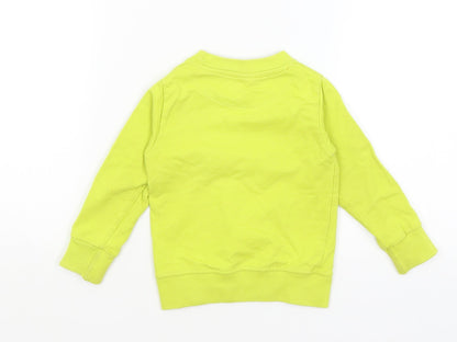Ollypop Baby Yellow   Pullover Jumper Size 12-18 Months