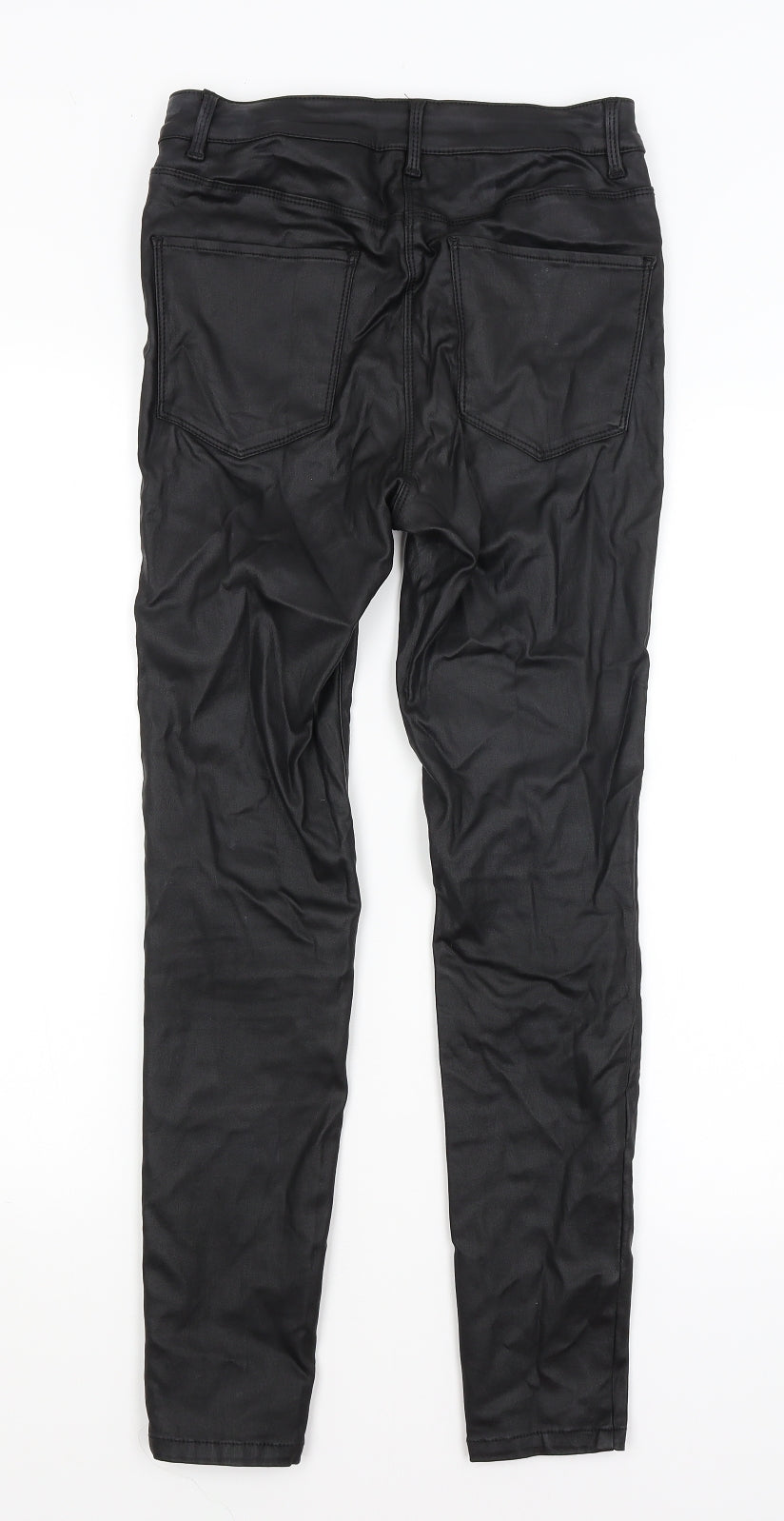 Womens UK Size 8 NEXT Regular Fit  Black Trousers