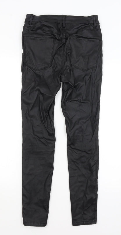 Womens UK Size 8 NEXT Regular Fit  Black Trousers