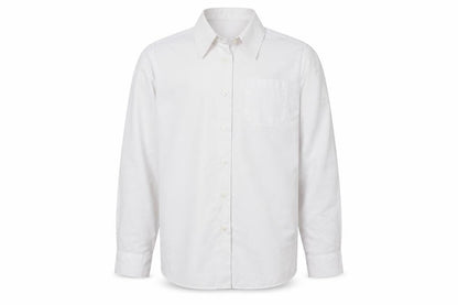 Marks & Spencer Boys White   Basic Button-Up Size 11-12 Years