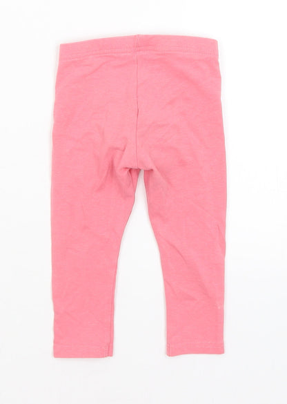 Primark Baby Pink   Capri Trousers Size 9-12 Months