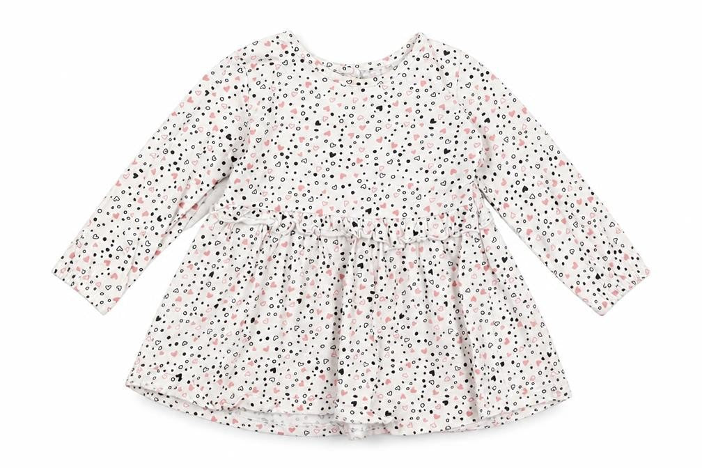 Matalan Baby White   Fit & Flare  Size 9-12 Months