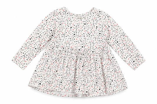 Matalan Baby White   Fit & Flare  Size 9-12 Months