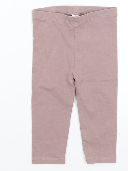 TU Baby Purple   Capri Trousers Size 9-12 Months
