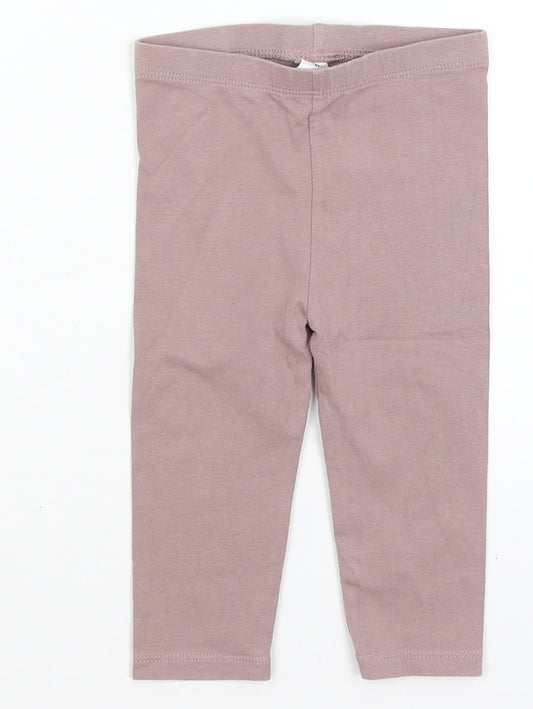 TU Baby Purple   Capri Trousers Size 9-12 Months
