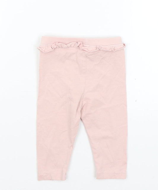 Matalan Baby Pink   Capri Trousers Size 6-9 Months