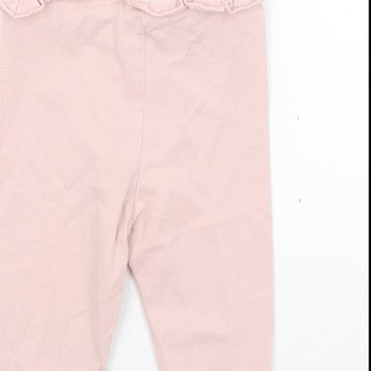 Matalan Baby Pink   Capri Trousers Size 6-9 Months