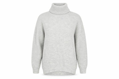 Womens UK Size S New Look Grey Pullover Jumper