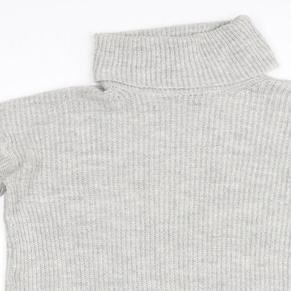 Womens UK Size S New Look Grey Pullover Jumper