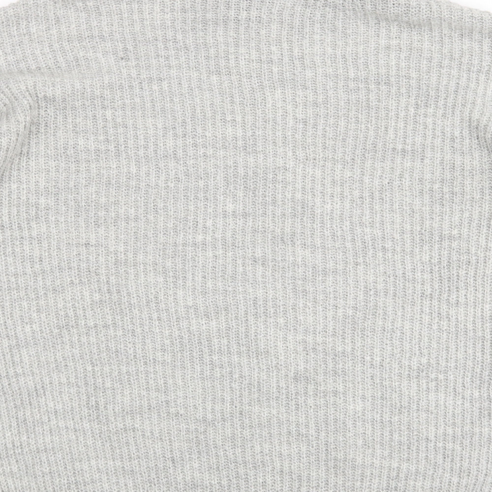 Womens UK Size S New Look Grey Pullover Jumper