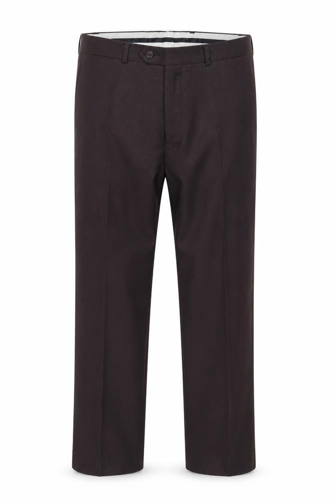 Mens UK Size L Preworn Regular Fit  Brown Trousers