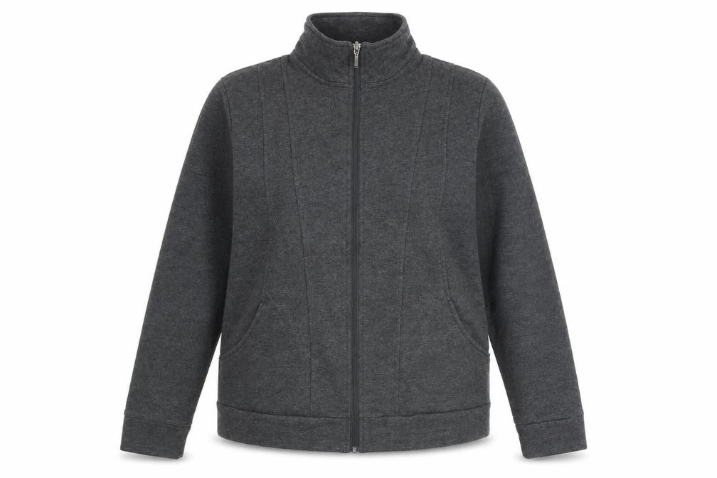Bonmarché Womens Green Full Zip Jumper Size M